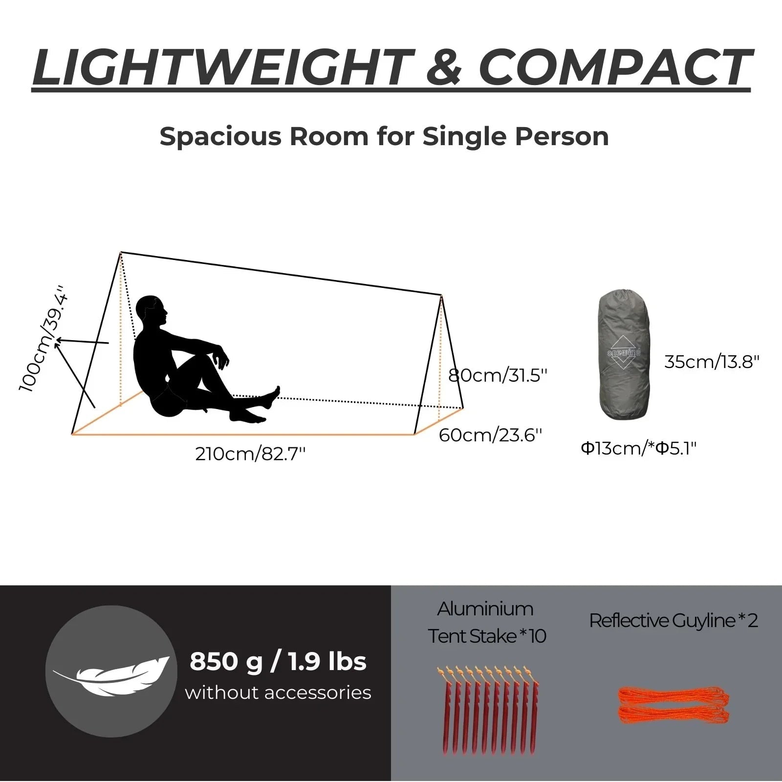 Onewind SoloVent Bivvy Tent - Longshot Tactical