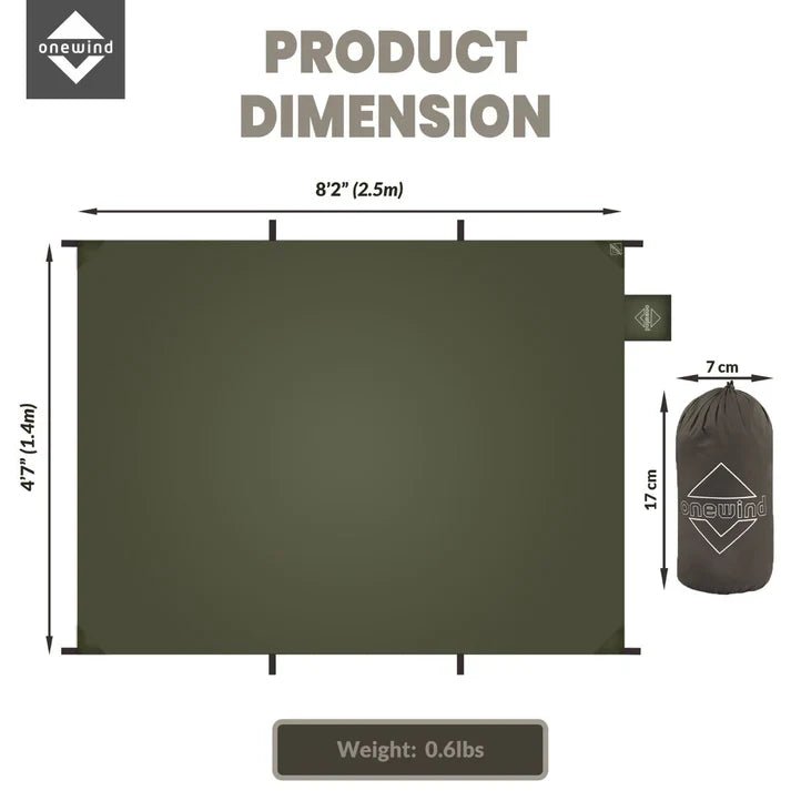 Onewind Ultralight Ground Sheet / FootPrint - Longshot Tactical