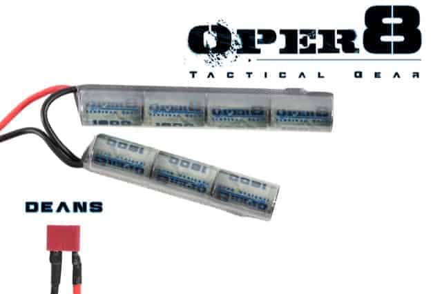 Oper8 8.4v 1600MAH Crane Stock Battery - Longshot Tactical