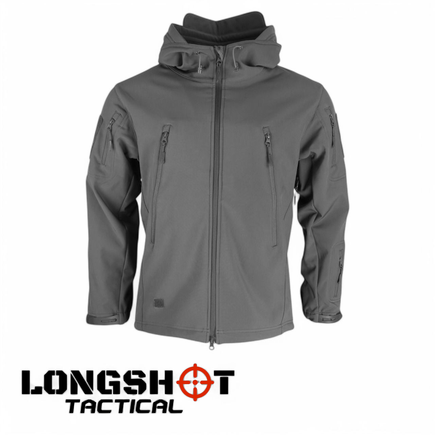 Patriot Tactical Soft Shell Jacket – Gunmetal Grey - Longshot Tactical
