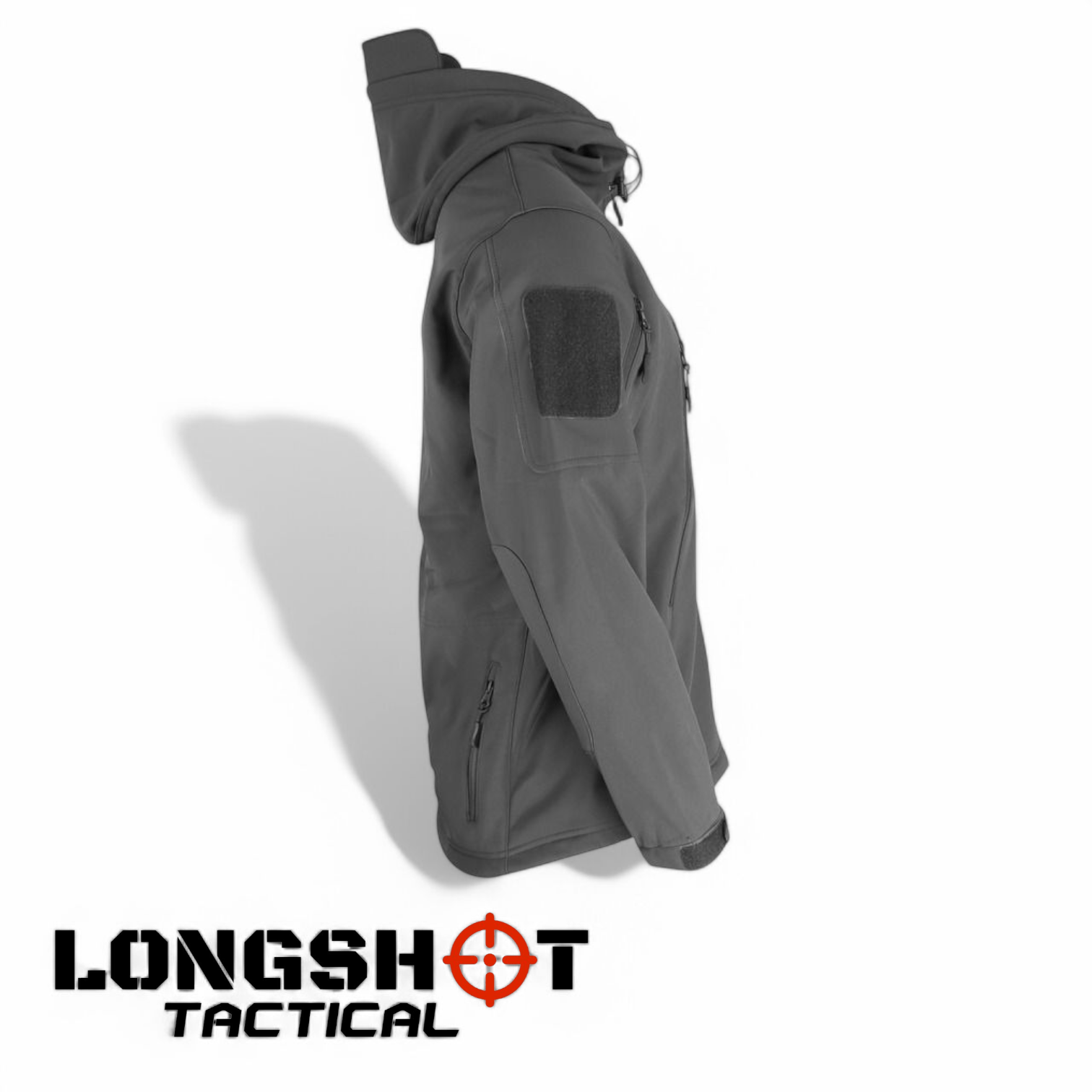 Patriot Tactical Soft Shell Jacket – Gunmetal Grey - Longshot Tactical