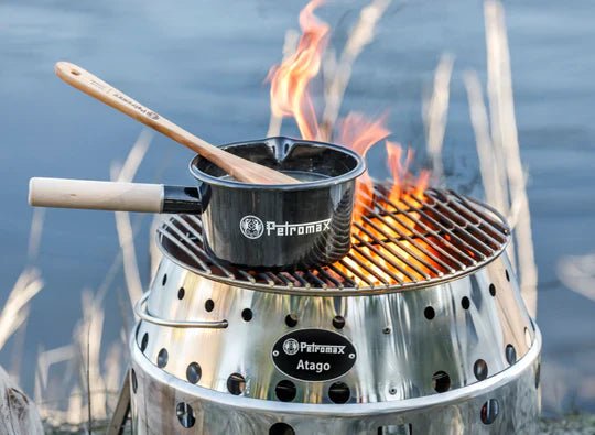 Petromax 1L Enamel Pan (Black or White) - Longshot Tactical