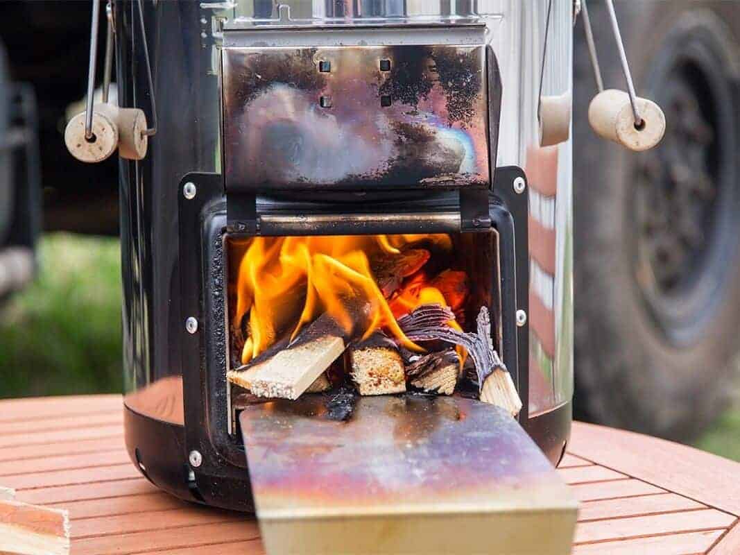 Petromax Rocket Stove Portable Wood Burning Camp Stove - Longshot Tactical