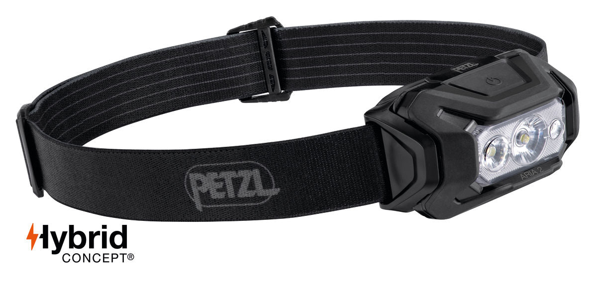 Petzl Aria 2 RGB Headlamp (Various Colours) - Longshot Tactical