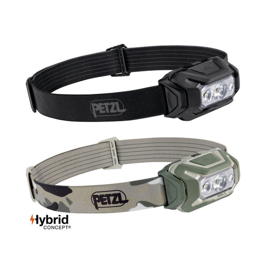 Petzl Aria 2 RGB Headlamp (Various Colours) - Longshot Tactical