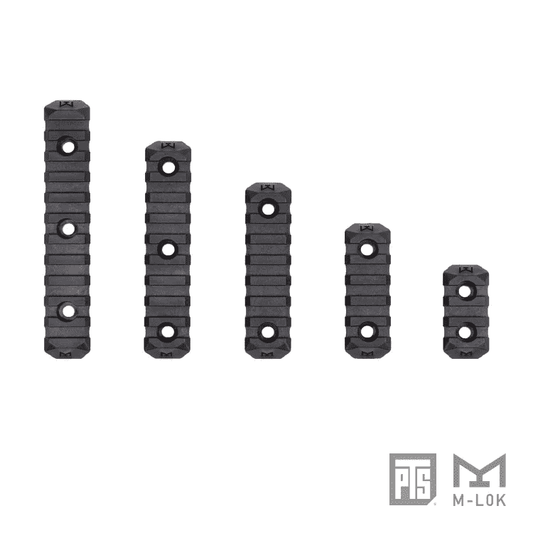 PTS Enhanced 5 slot Rail Section (M - Lok) - Longshot Tactical