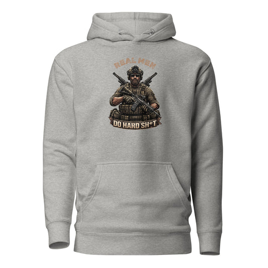 Real Men Hoodie - Longshot Tactical
