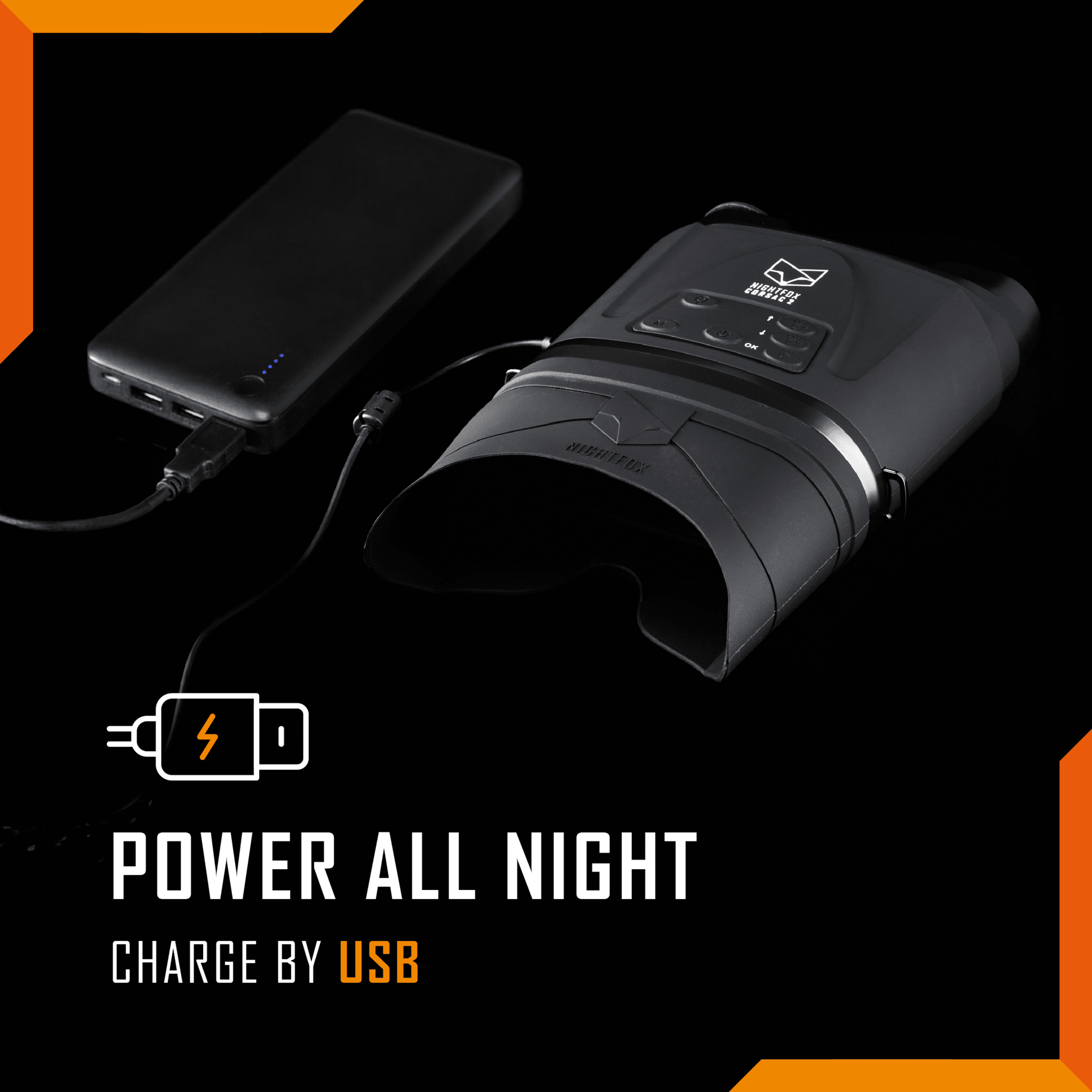 Refurbished Nightfox Corsac 2 HD Night Vision Binoculars - Longshot Tactical