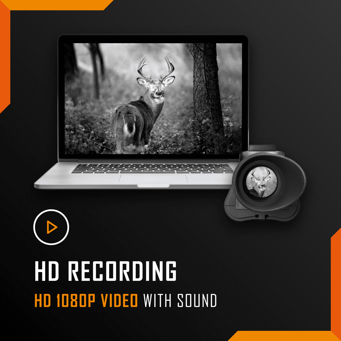 Refurbished Nightfox Prowl Monocular Night Vision Goggles - Longshot Tactical