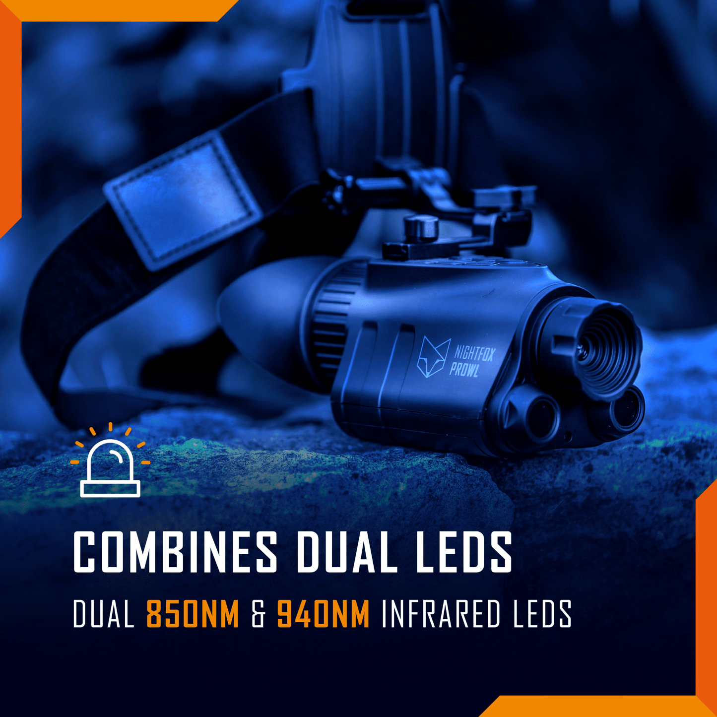 Refurbished Nightfox Prowl Monocular Night Vision Goggles - Longshot Tactical