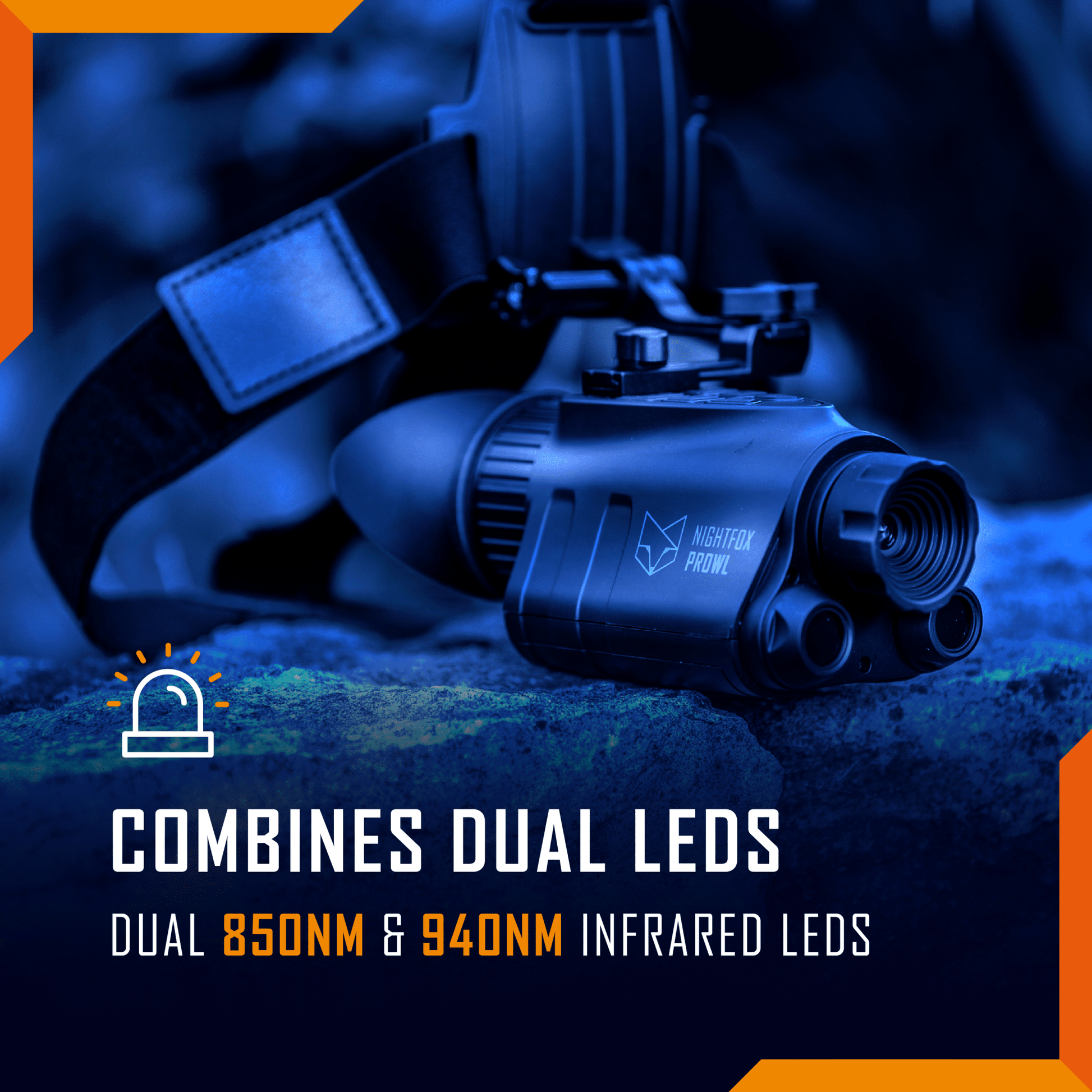 Refurbished Nightfox Prowl Monocular Night Vision Goggles - Longshot Tactical