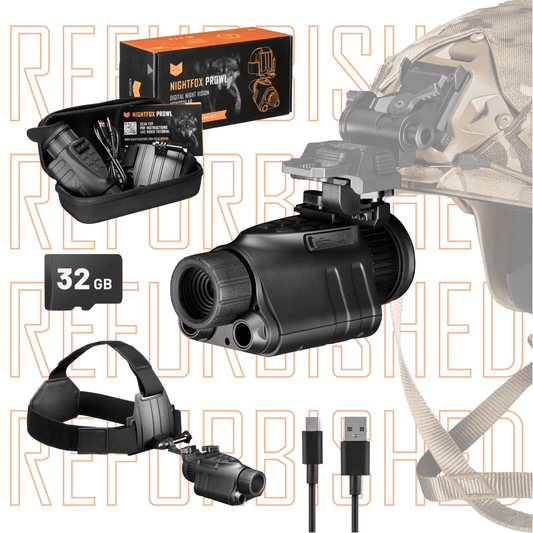 Refurbished Nightfox Prowl Monocular Night Vision Goggles - Longshot Tactical