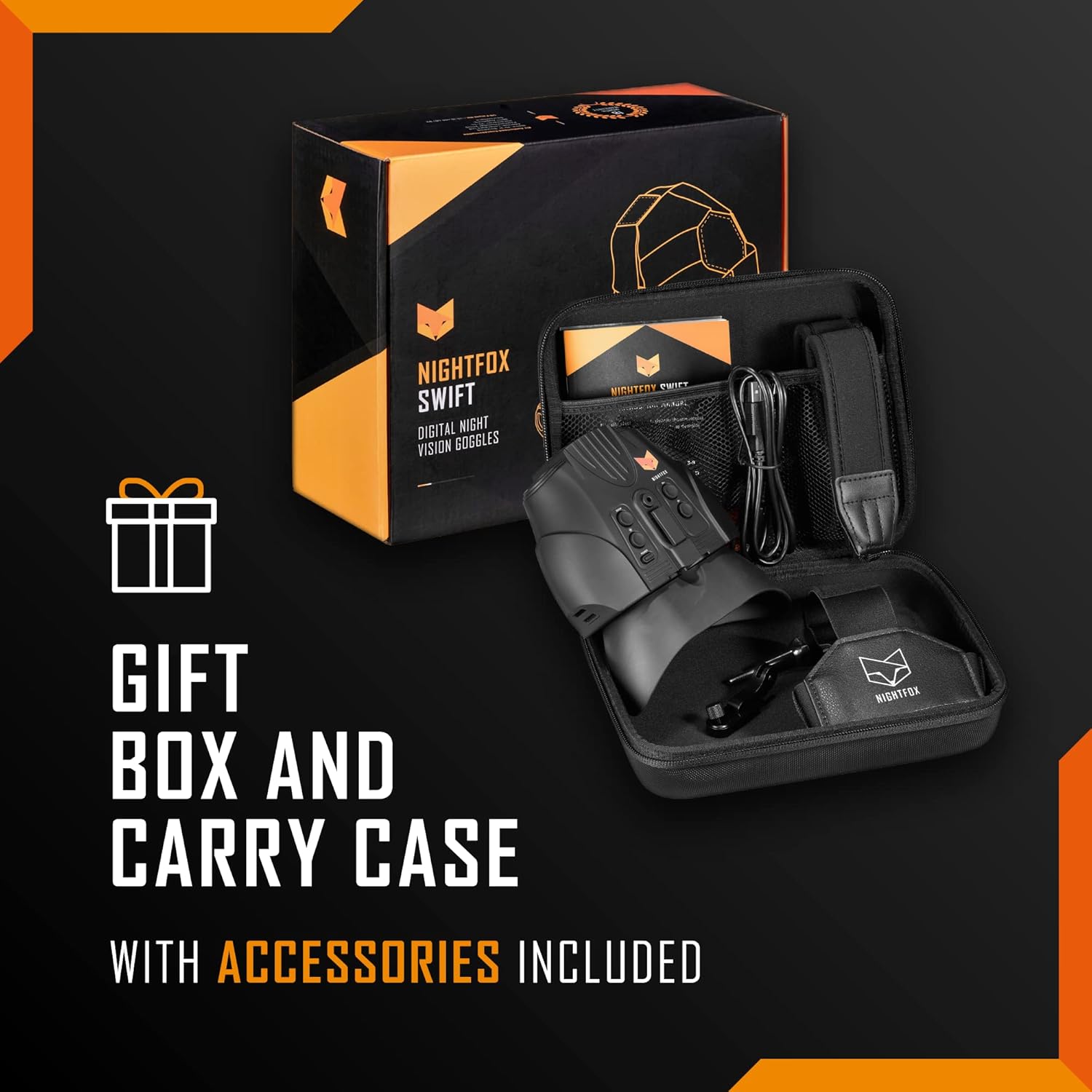 Refurbished Nightfox Swift Night Vision Goggles - Longshot Tactical