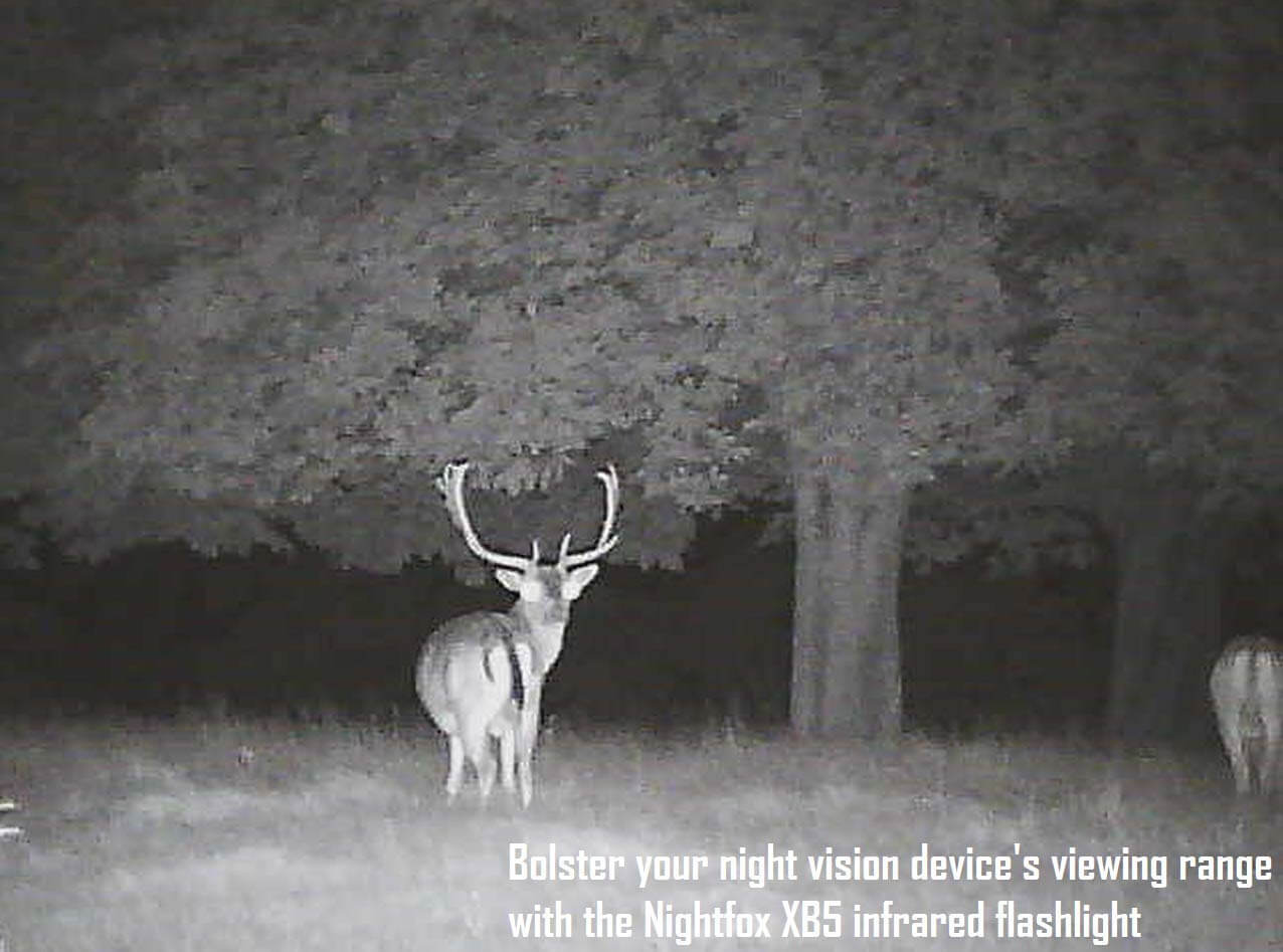 Refurbished Nightfox XB5 850nm Infrared LED Flashlight - Longshot Tactical