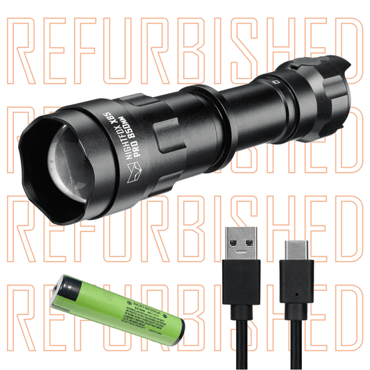 Refurbished Nightfox XB5 Pro Infrared LED Torch - 850nm - Longshot Tactical