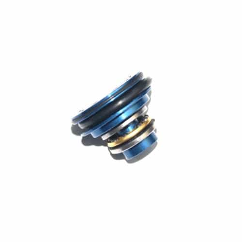 Rocket Aluminium Double O - Ring Piston Head For AEG (w/ Bearing) - Longshot Tactical