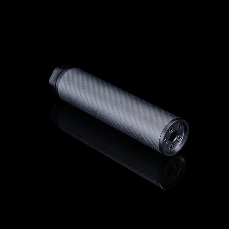 Silverback Airsoft Carbon dummy suppressor, Medium - Longshot Tactical