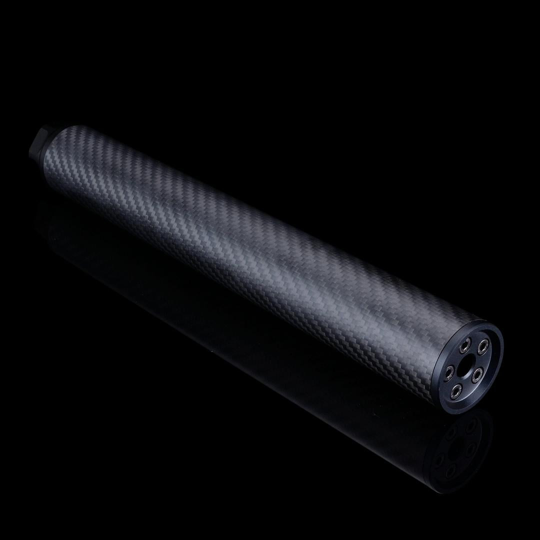 Silverback Carbon dummy suppressor, XL, 24mm CW - Longshot Tactical