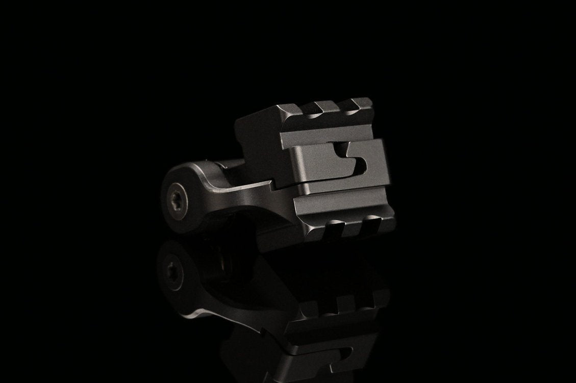 Silverback CNC Reversible Dual Picatinny Hinge - Longshot Tactical