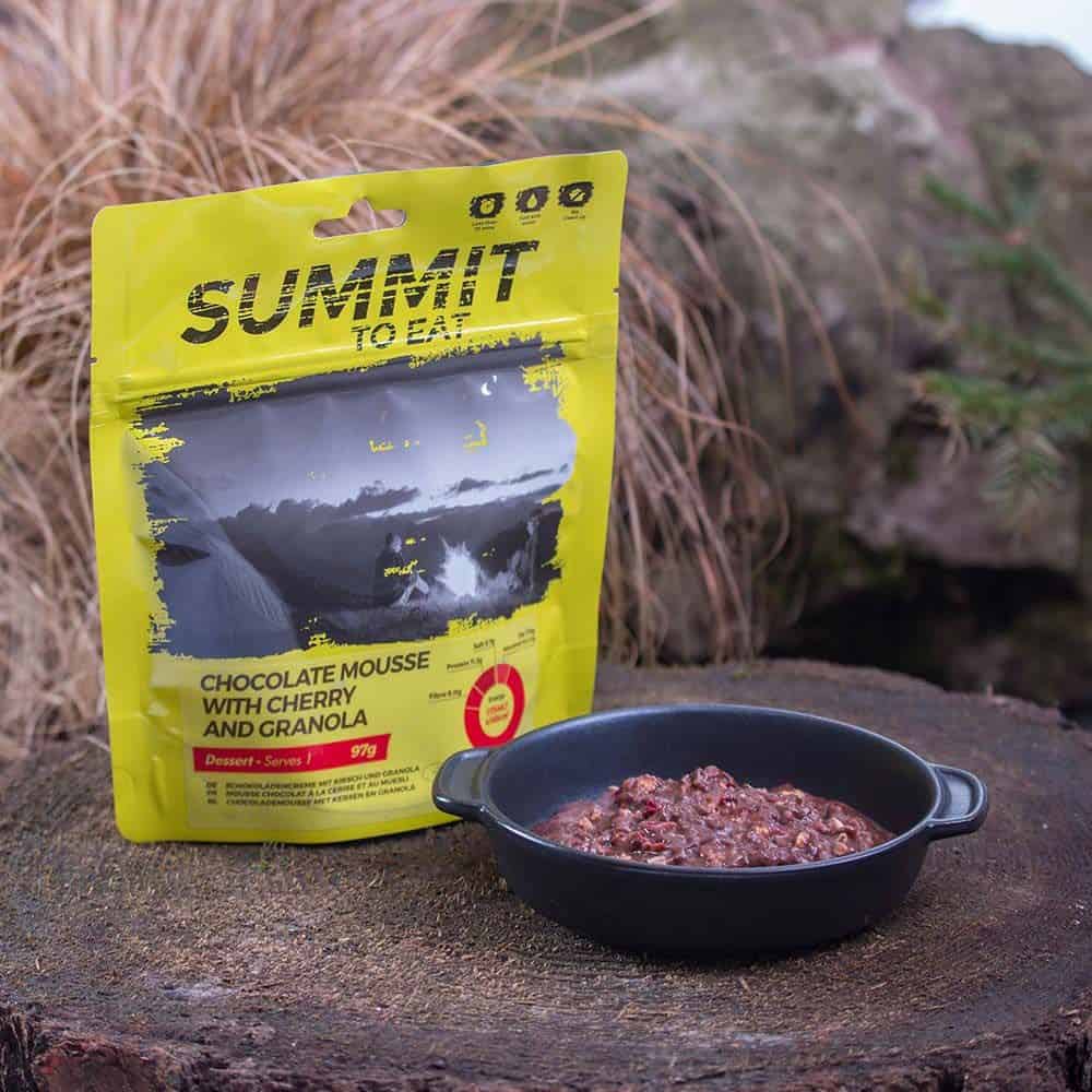 Summit To Eat Chocolate Mousse with Granola & Cherry - Longshot Tactical