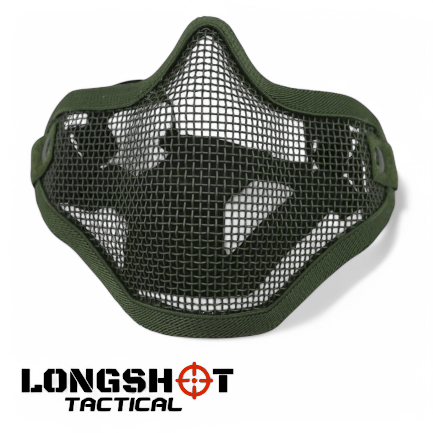 Tactical Airsoft Face Mask – Olive - Longshot Tactical