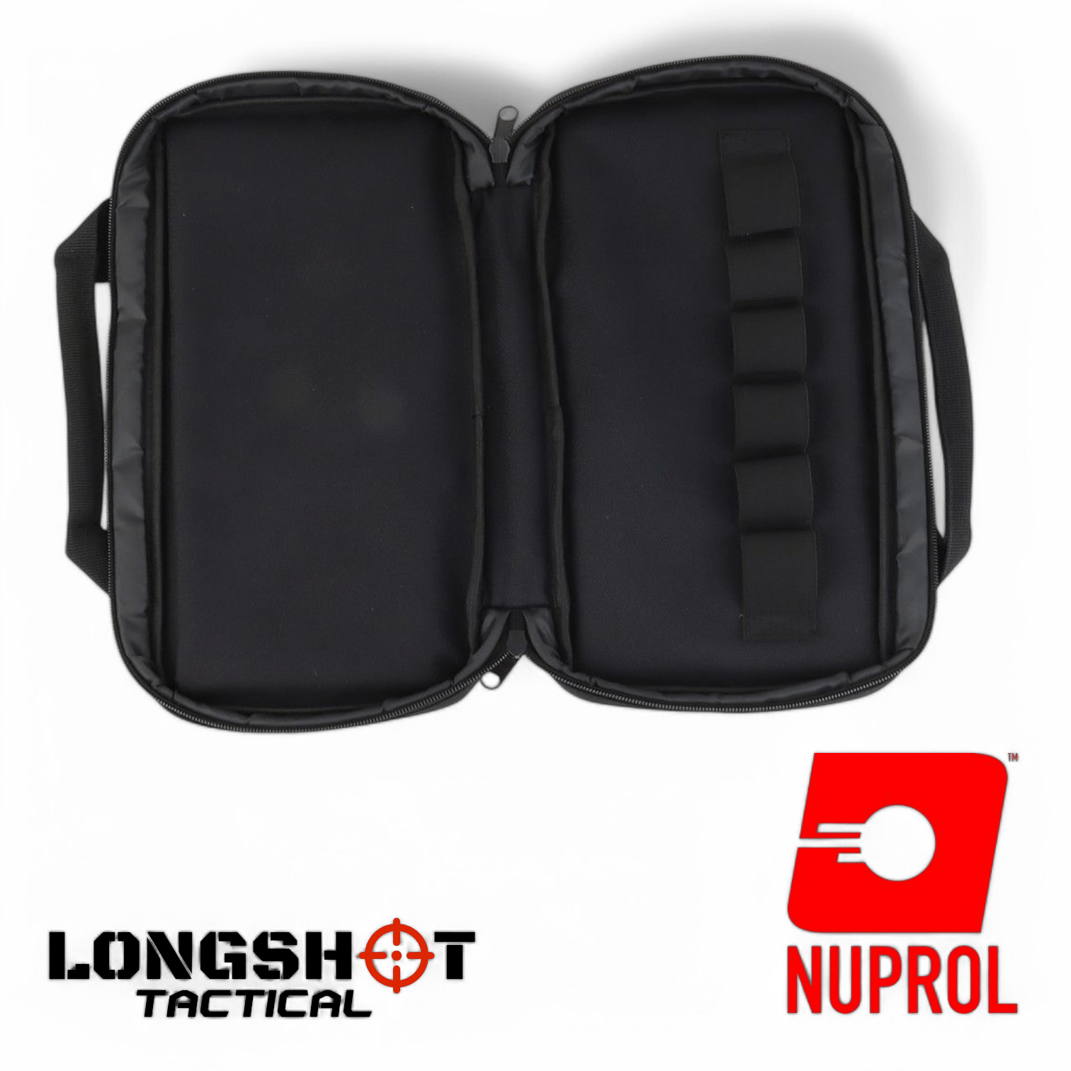 Tactical Airsoft Pistol Case Bag Black - Longshot Tactical