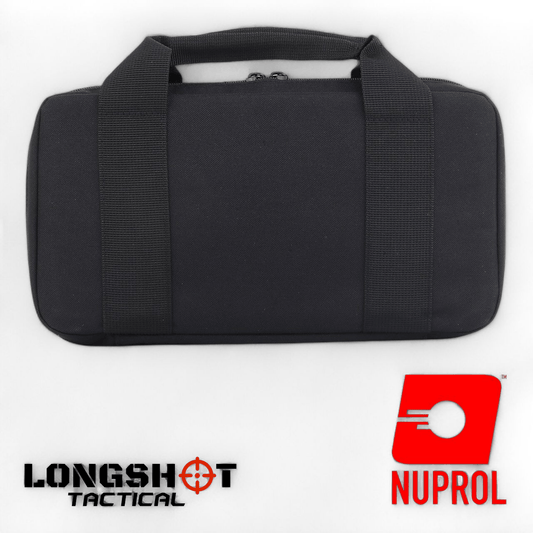 Tactical Airsoft Pistol Case Bag Black - Longshot Tactical