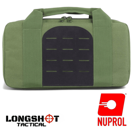 Tactical Airsoft Pistol Case Bag Green - Longshot Tactical