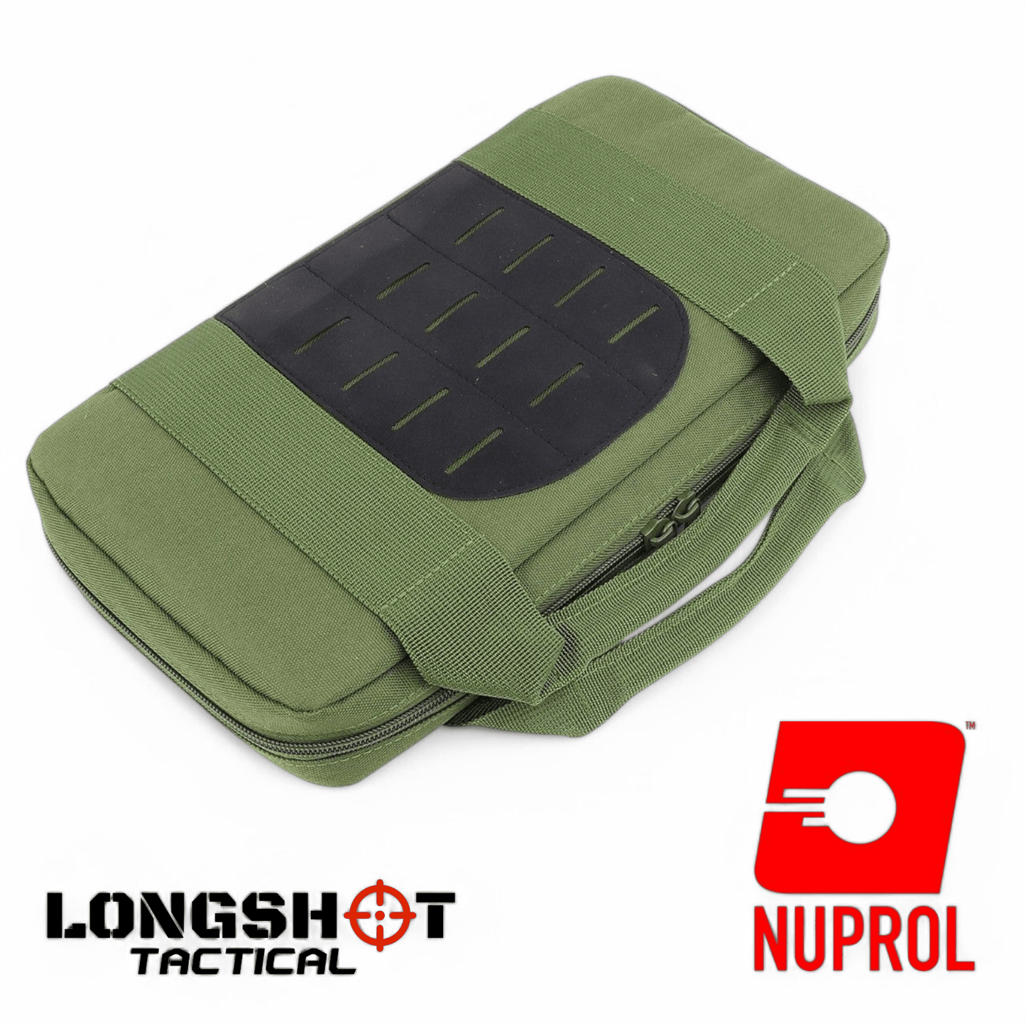 Tactical Airsoft Pistol Case Bag Green - Longshot Tactical
