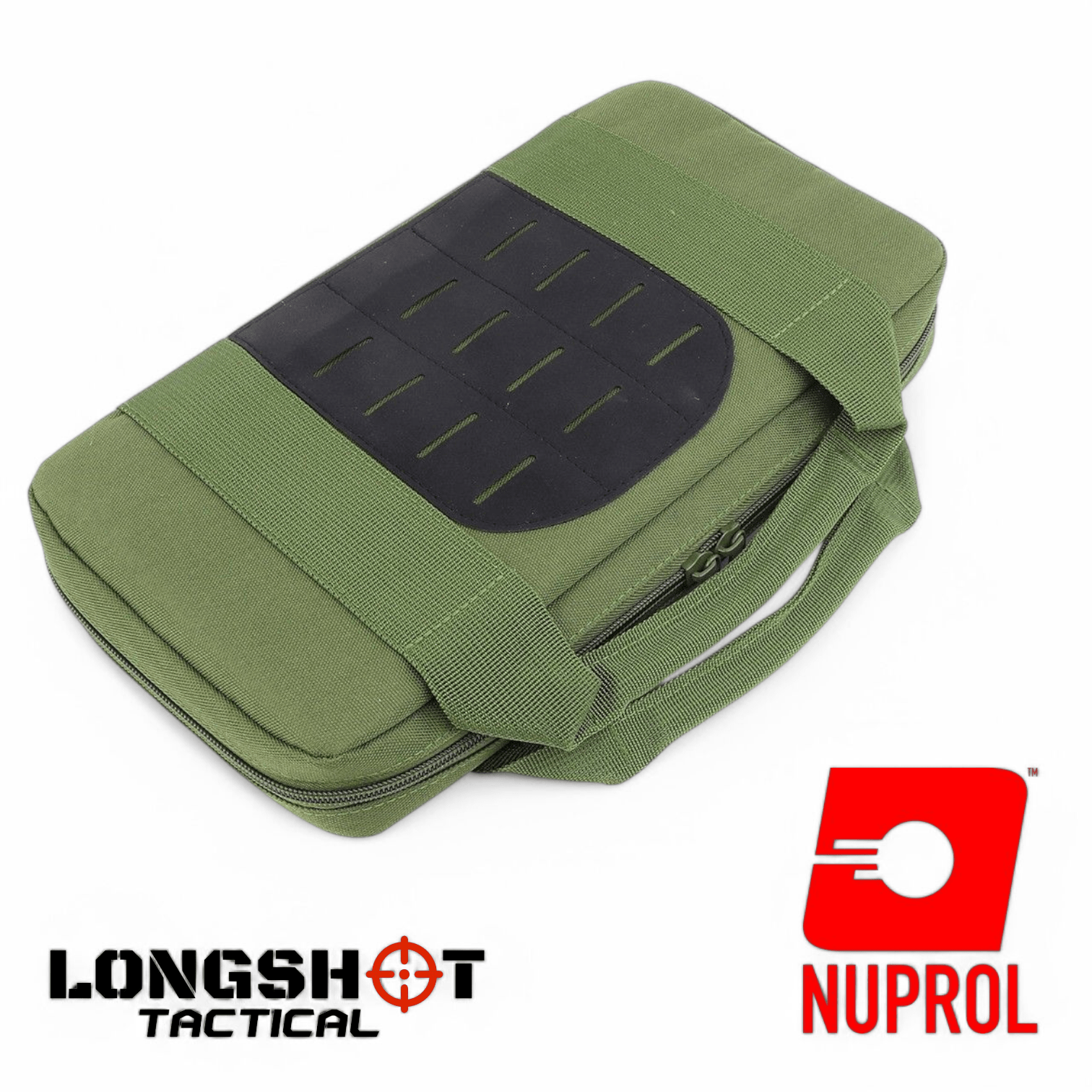Tactical Airsoft Pistol Case Bag Green - Longshot Tactical