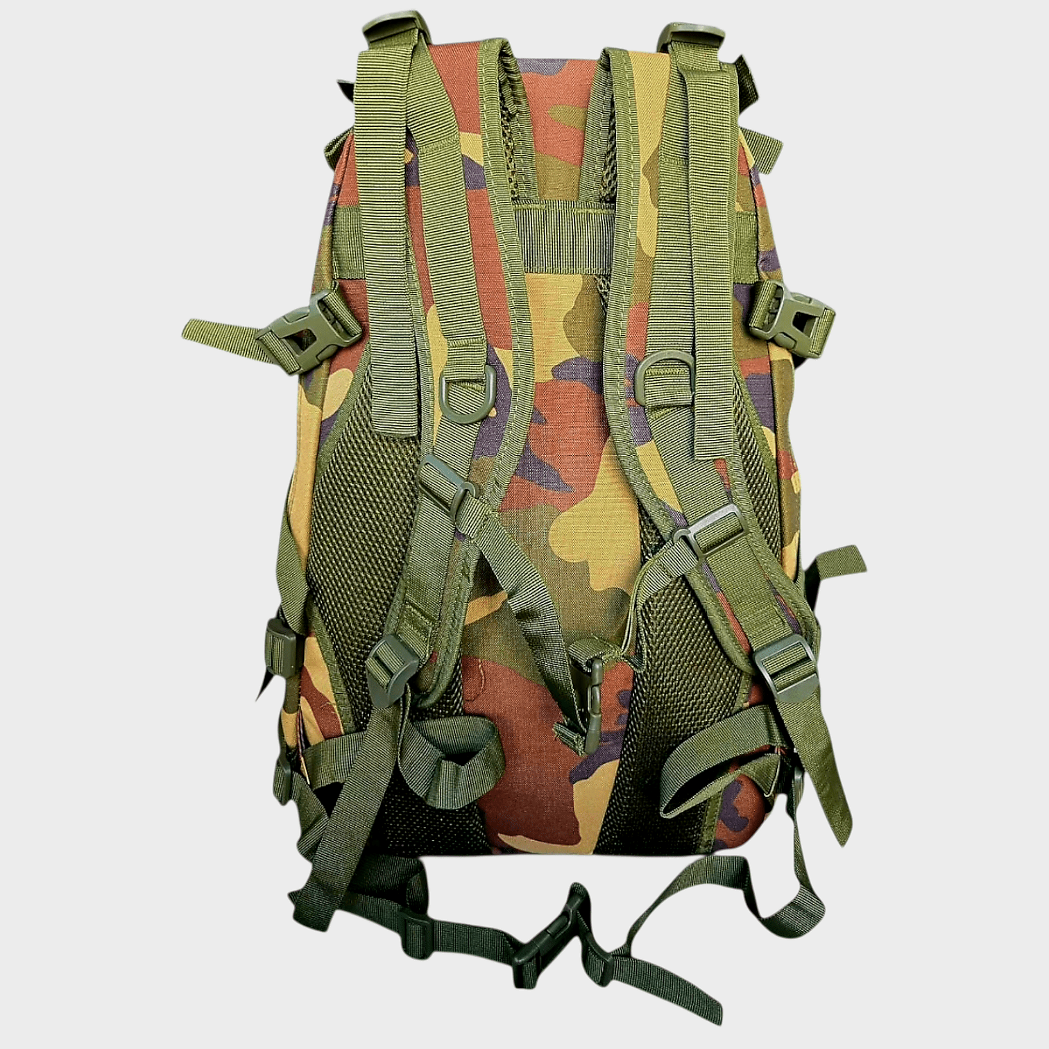 Tactical Backpack Day Pack - Woodland - Longshot Tactical