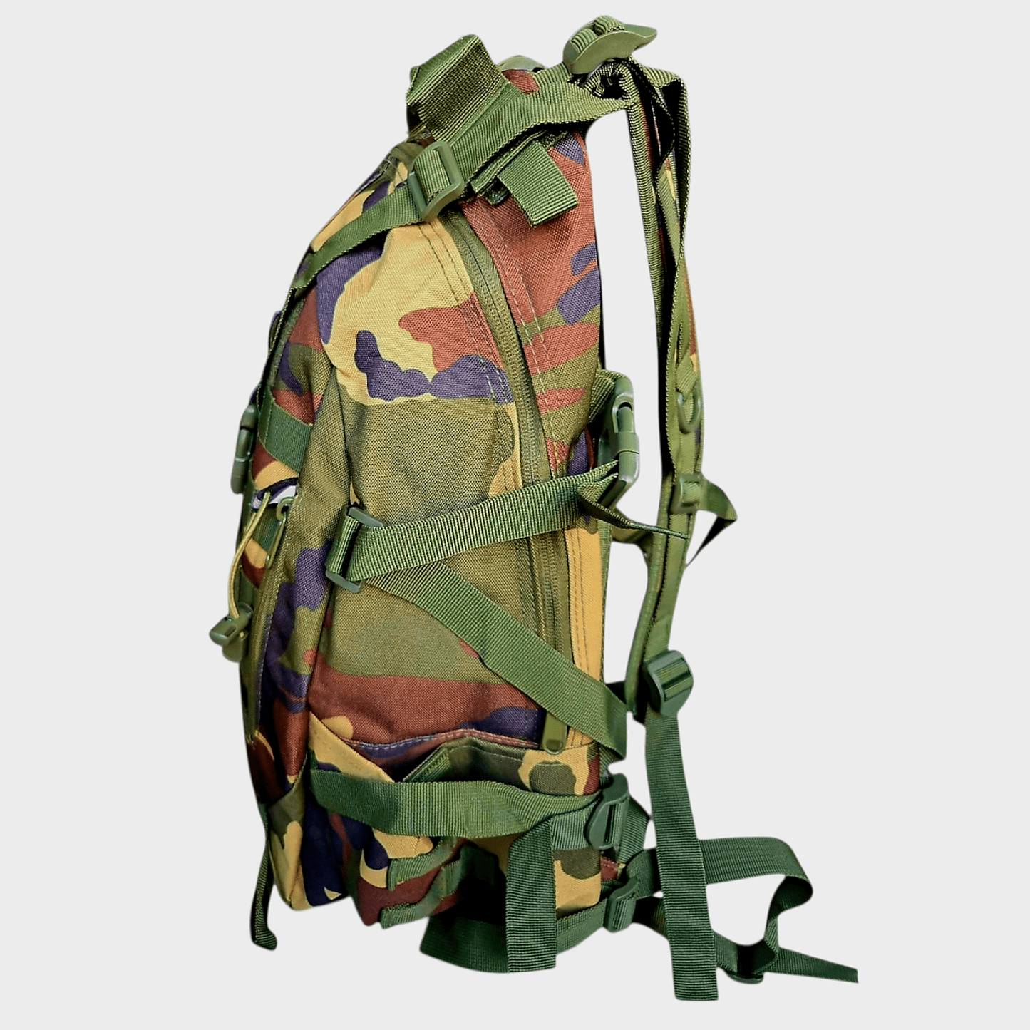 Tactical Backpack Day Pack - Woodland - Longshot Tactical