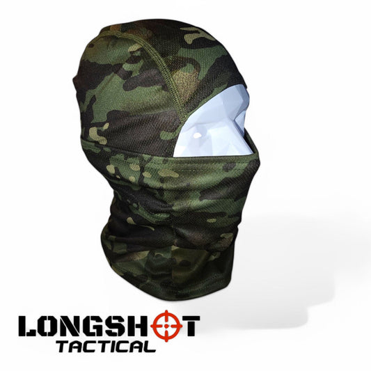 Tactical Balaclava | Longshot Tactical | Woodland Camo - Longshot Tactical