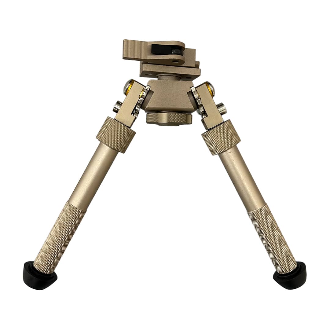 Tak Tak V Series Bipod with Rotation and Extending Legs (2 Colours) - Longshot Tactical