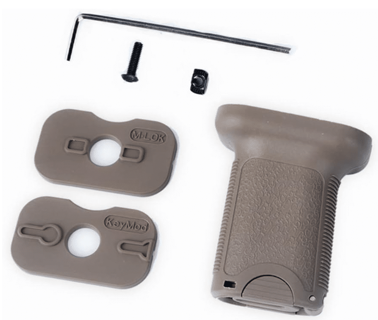 Tak Tak VSG - S type grip for KeyMod & M - LOK (Various Colours) - Longshot Tactical