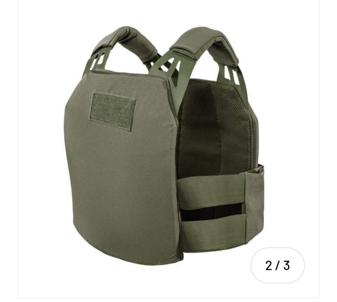 Tasmanian Tiger Light Panel Plate Carrier - Olive - Longshot Tactical