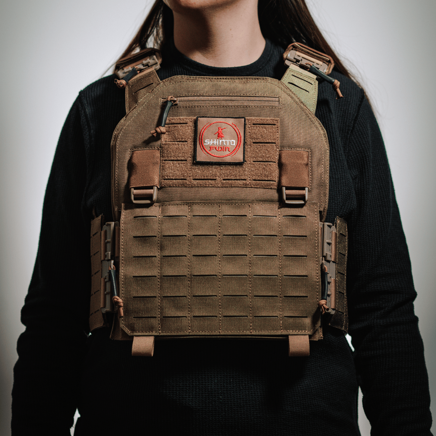 The Shinto Tactical Plate Carrier - Khaki (Layer 2 - Core) - Longshot Tactical