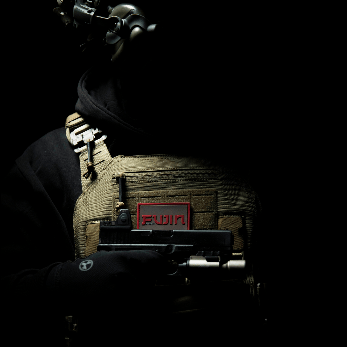 The Shinto Tactical Plate Carrier - Khaki (Layer 2 - Core) - Longshot Tactical