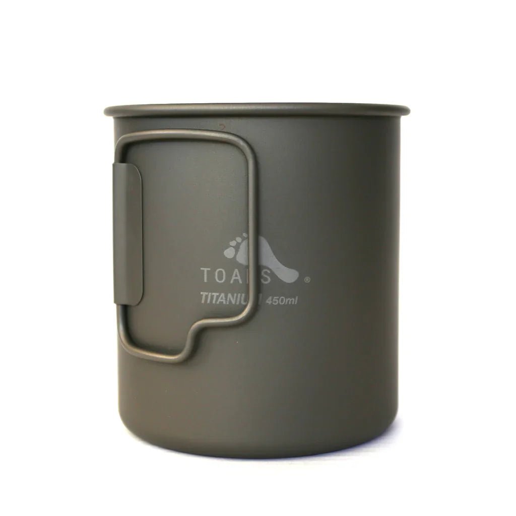 Toaks Titanium Cup / Mug (375ML / 450ml ) - Longshot Tactical