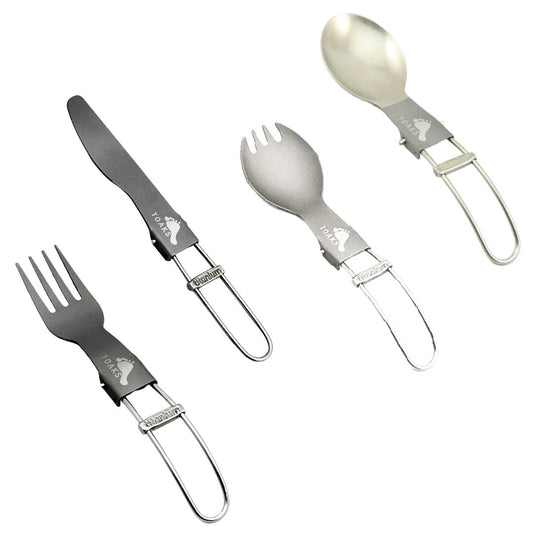 Toaks Titanium Folding Cutlery Series - Longshot Tactical