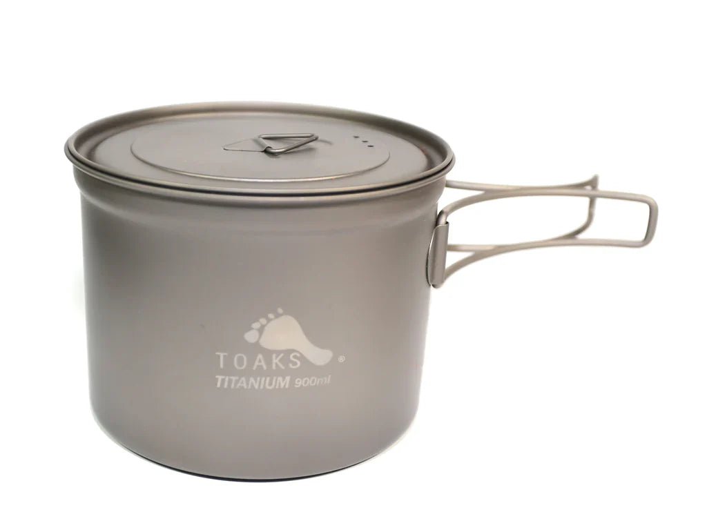 Toaks Titanium Lightweight pots with Lid - Longshot Tactical