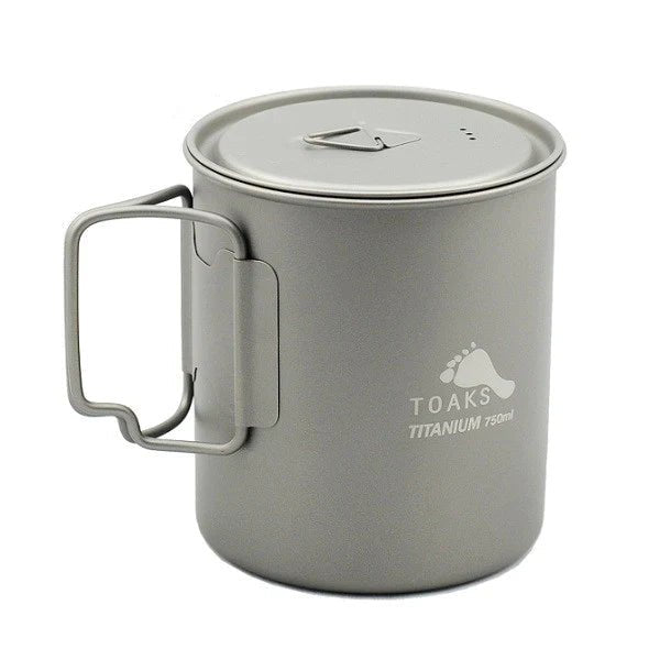 Toaks Titanium Lightweight pots with Lid - Longshot Tactical