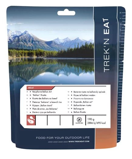 Trek'N Eat Balkan Style Risotto - Longshot Tactical