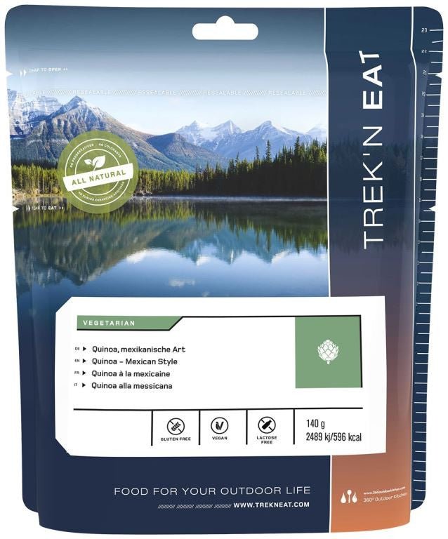 Trek'N Eat Mexican Style Quinoa - Longshot Tactical