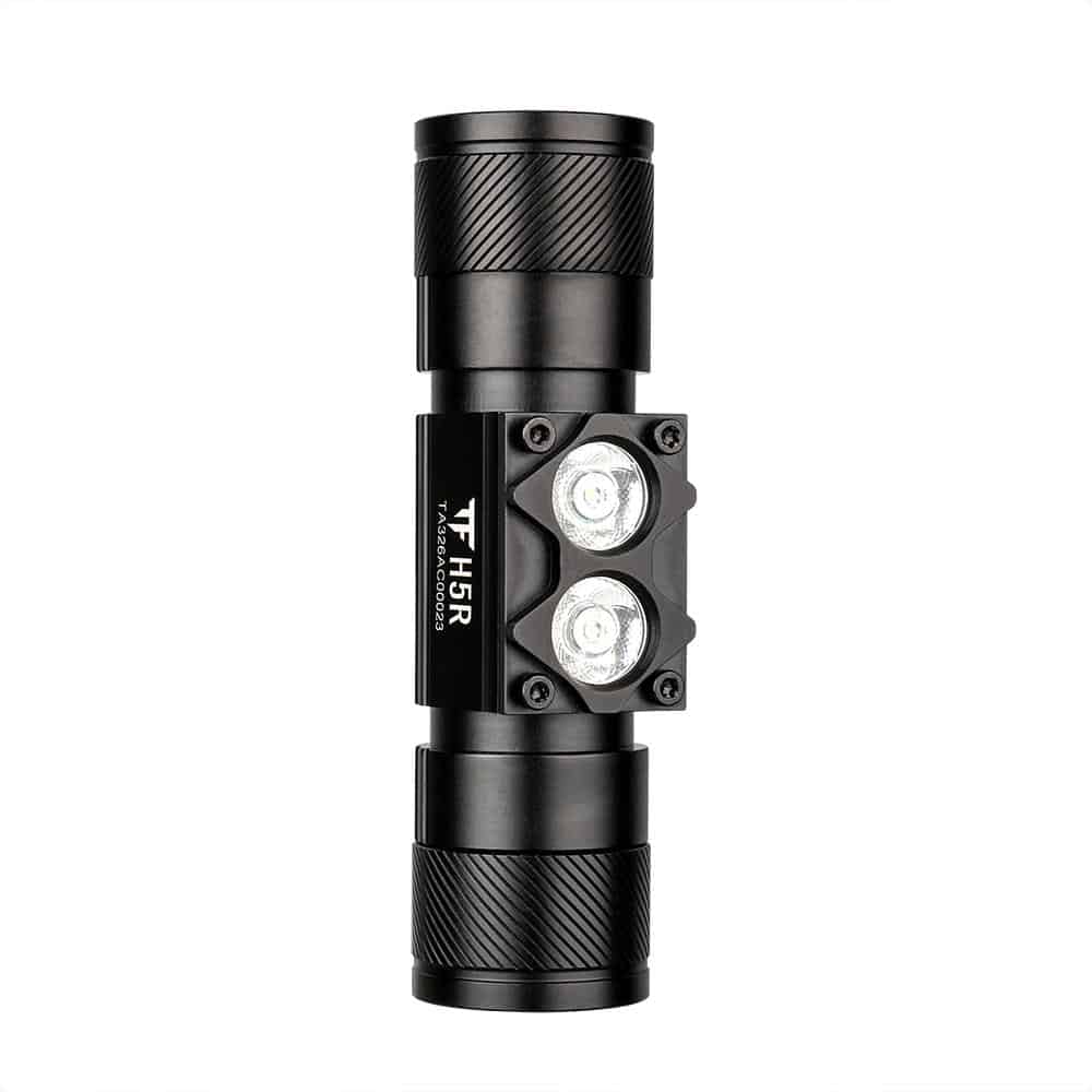 Trustfire H5R Headlamp 600 Lumens 18650 Battery Light IP68 - Longshot Tactical