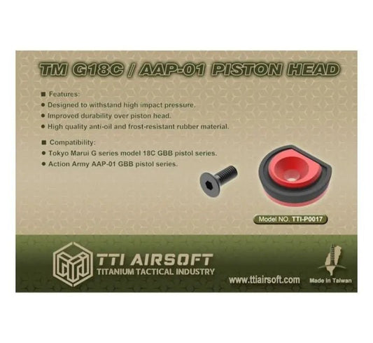 TTI Piston Head For AAP - 01 / TM G18c - Longshot Tactical