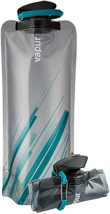 Vapur Wide Mouth 1.0L Folding Water Bottle (Various Colours) - Longshot Tactical