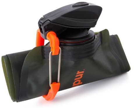 Vapur Wide Mouth 1.0L Folding Water Bottle (Various Colours) - Longshot Tactical