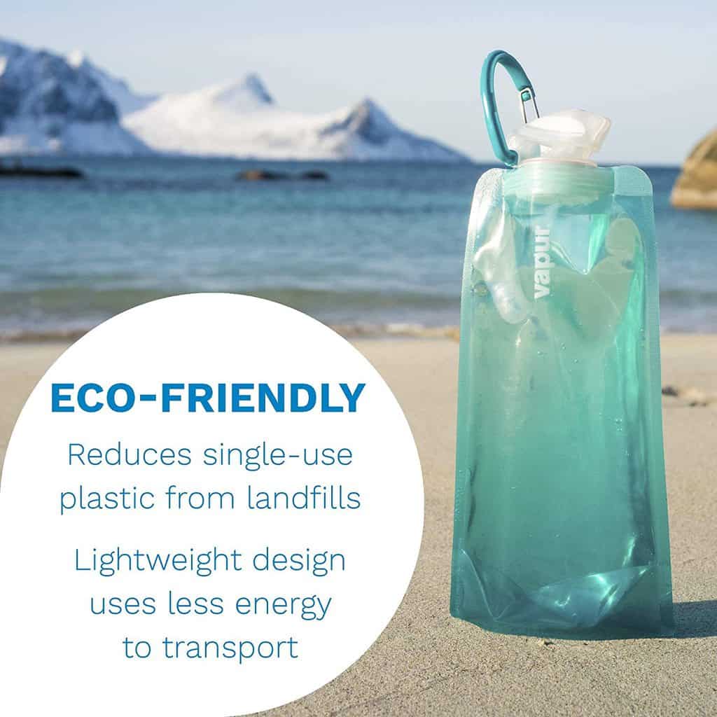 Vapur Wide Mouth 700ml Folding Water Bottle (Various Colours) - Longshot Tactical