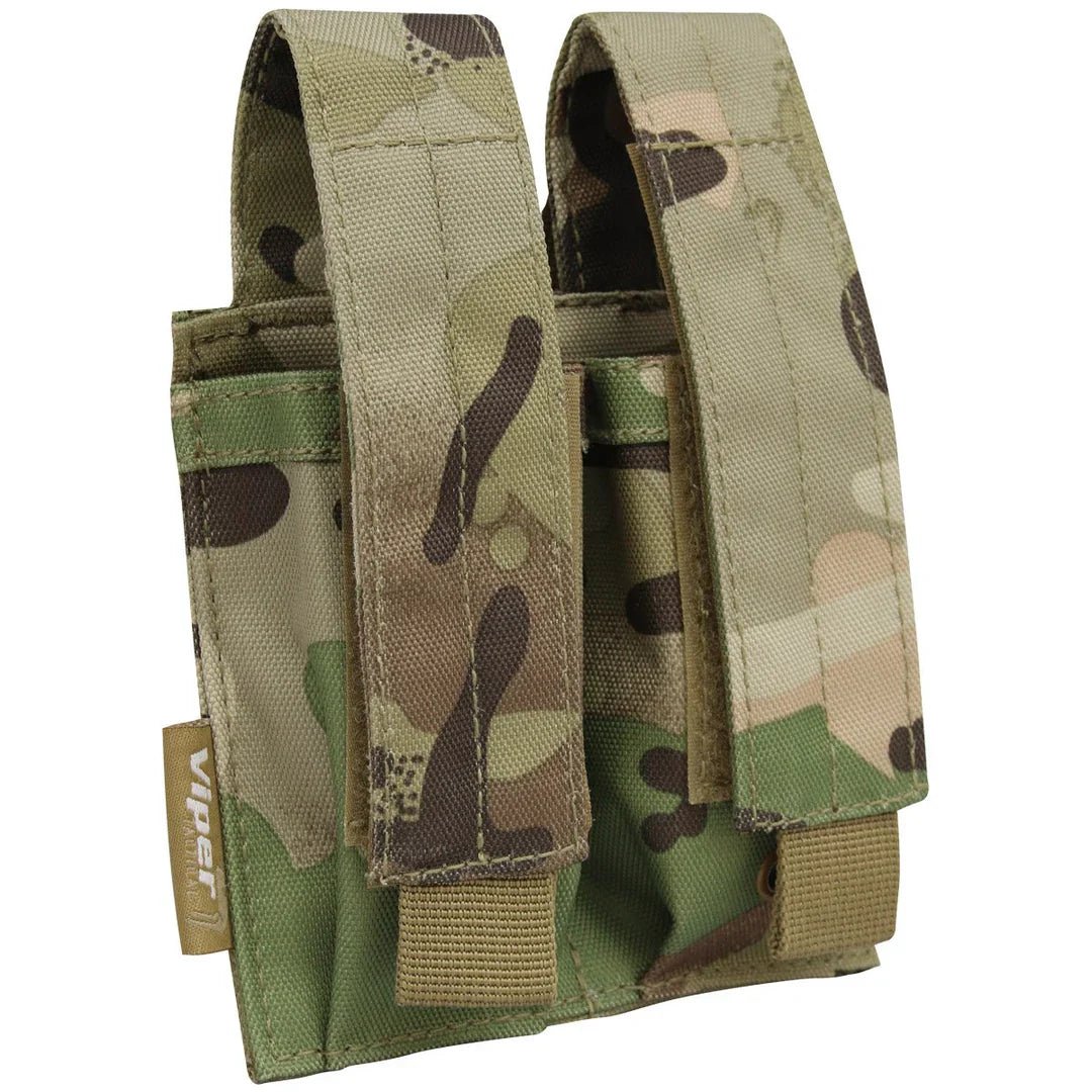 Viper Tactical Double Pistol Mag Pouch (Various Colours) - Longshot Tactical